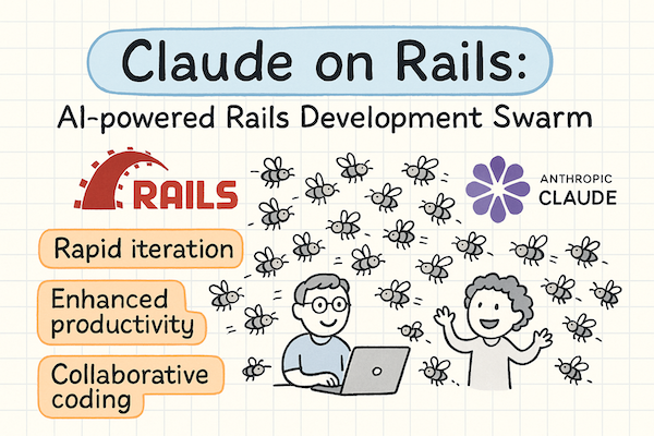 ClaudeOnRails: AI-Powered Rails Development Swarm