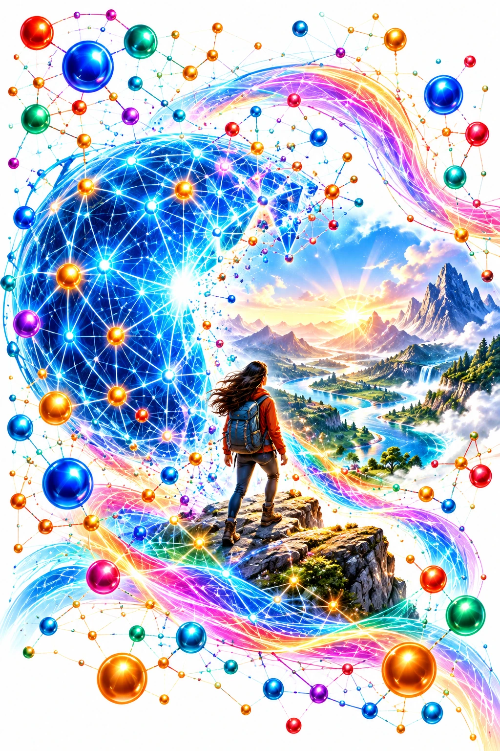 Conceptual illustration of openness, responsibility 0