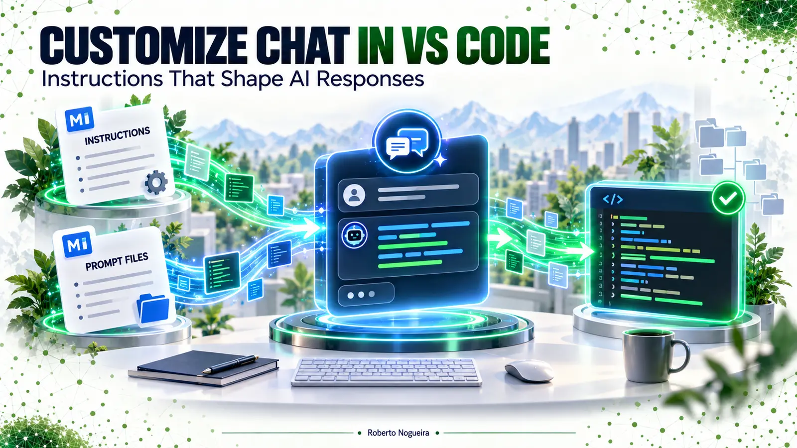 Customize chat responses in VS Code