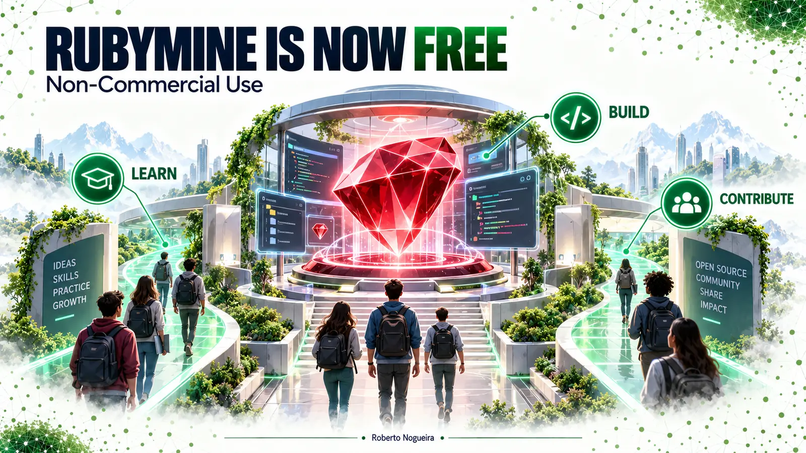RubyMine is now free for non-commercial use
